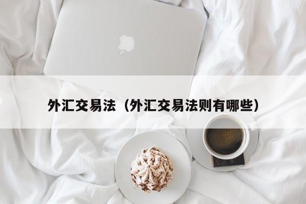 外汇交易法（外汇交易法则有哪些）