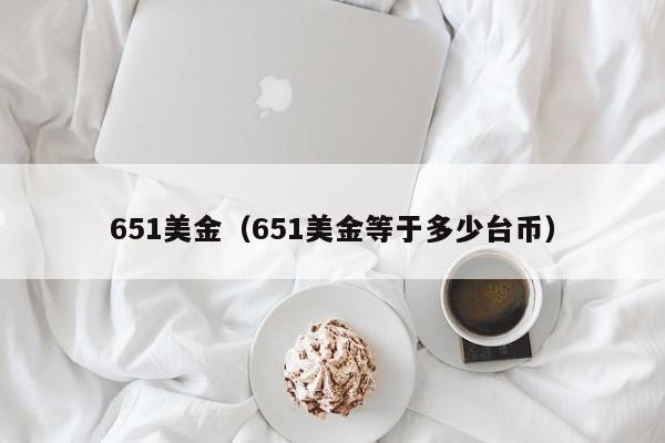651美金（651美金等于多少台币）