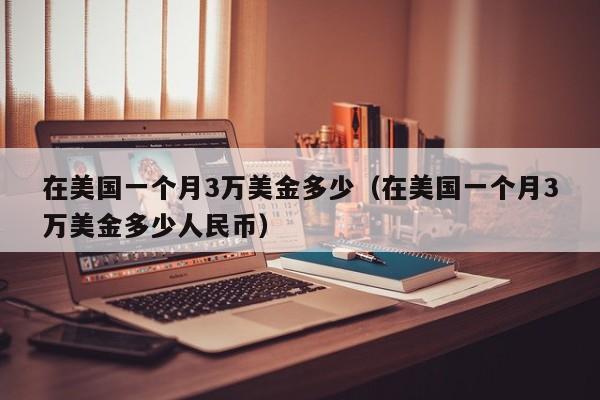 在美国一个月3万美金多少（在美国一个月3万美金多少人民币）