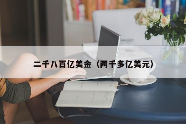 二千八百亿美金（两千多亿美元）