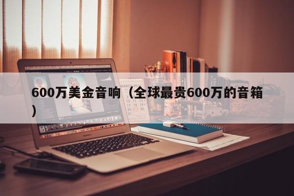 600万美金音响（全球最贵600万的音箱）