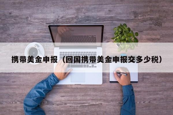 携带美金申报（回国携带美金申报交多少税）