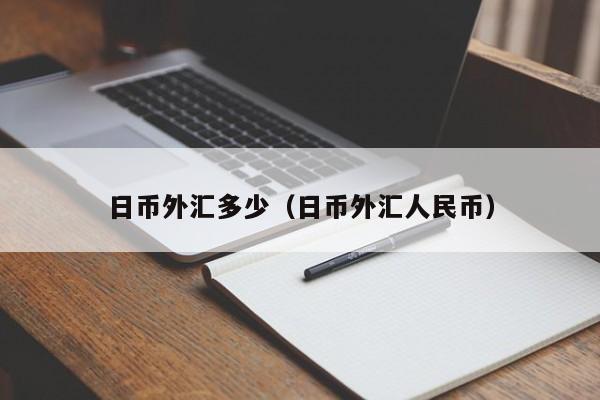 日币外汇多少（日币外汇人民币）