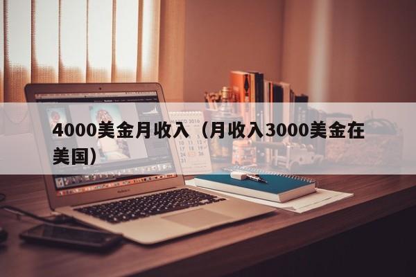 4000美金月收入（月收入3000美金在美国）