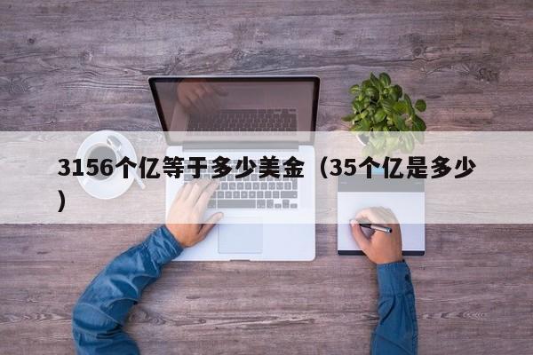 3156个亿等于多少美金（35个亿是多少）
