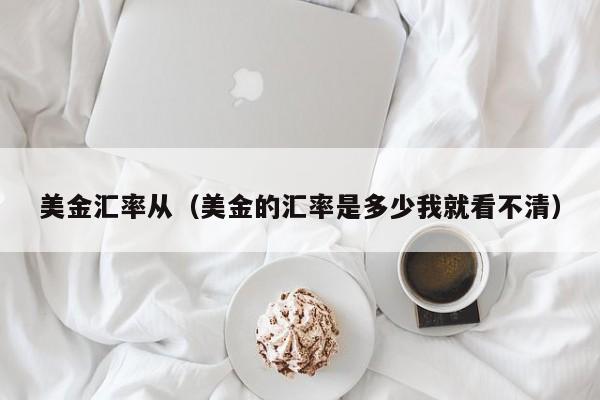 美金汇率从（美金的汇率是多少我就看不清）