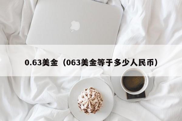 0.63美金（063美金等于多少人民币）