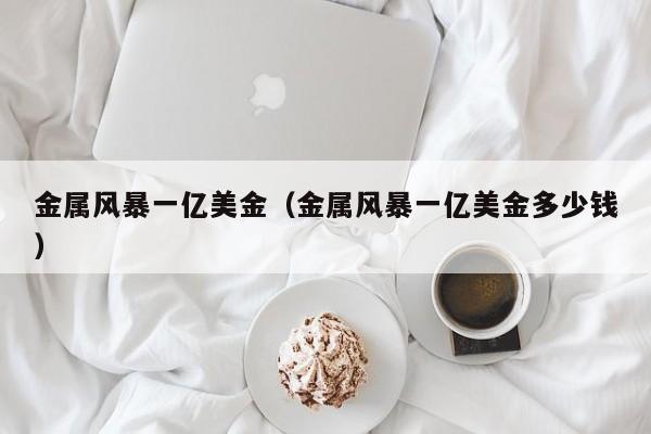 金属风暴一亿美金（金属风暴一亿美金多少钱）