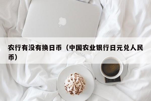 农行有没有换日币（中国农业银行日元兑人民币）