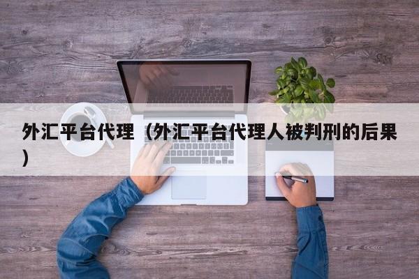 外汇平台代理（外汇平台代理人被判刑的后果）